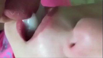 Cum in my mouth 2